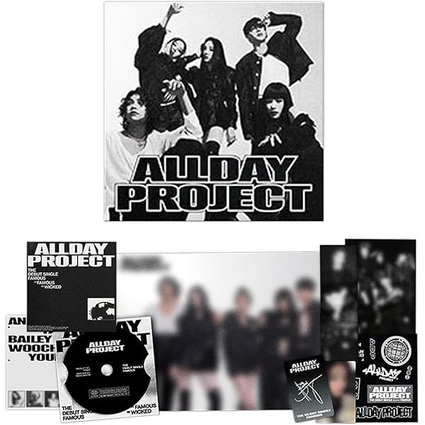 【抜け無】ALLDAY PROJECT FAMOUS WICKED サイン CD 抜け無】ALLDAY PROJECT FAMOUS WICKED サイン CD ALLDAY PROJECT The